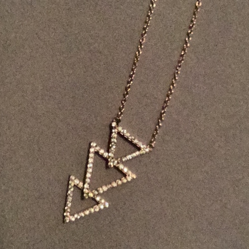 Rose gold necklace